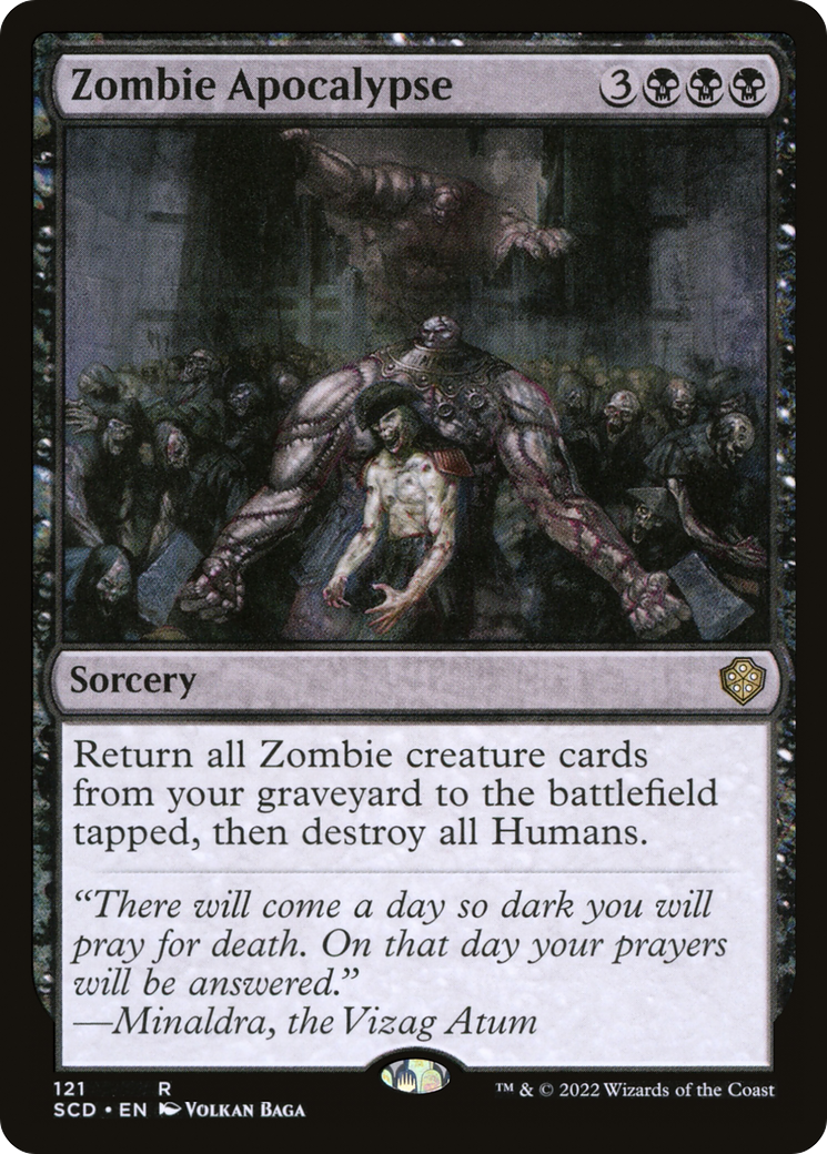 Zombie Apocalypse (121) [Starter Commander Decks]