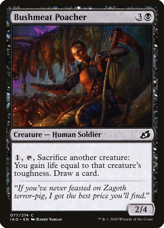Bushmeat Poacher (77) [Ikoria: Lair of Behemoths]