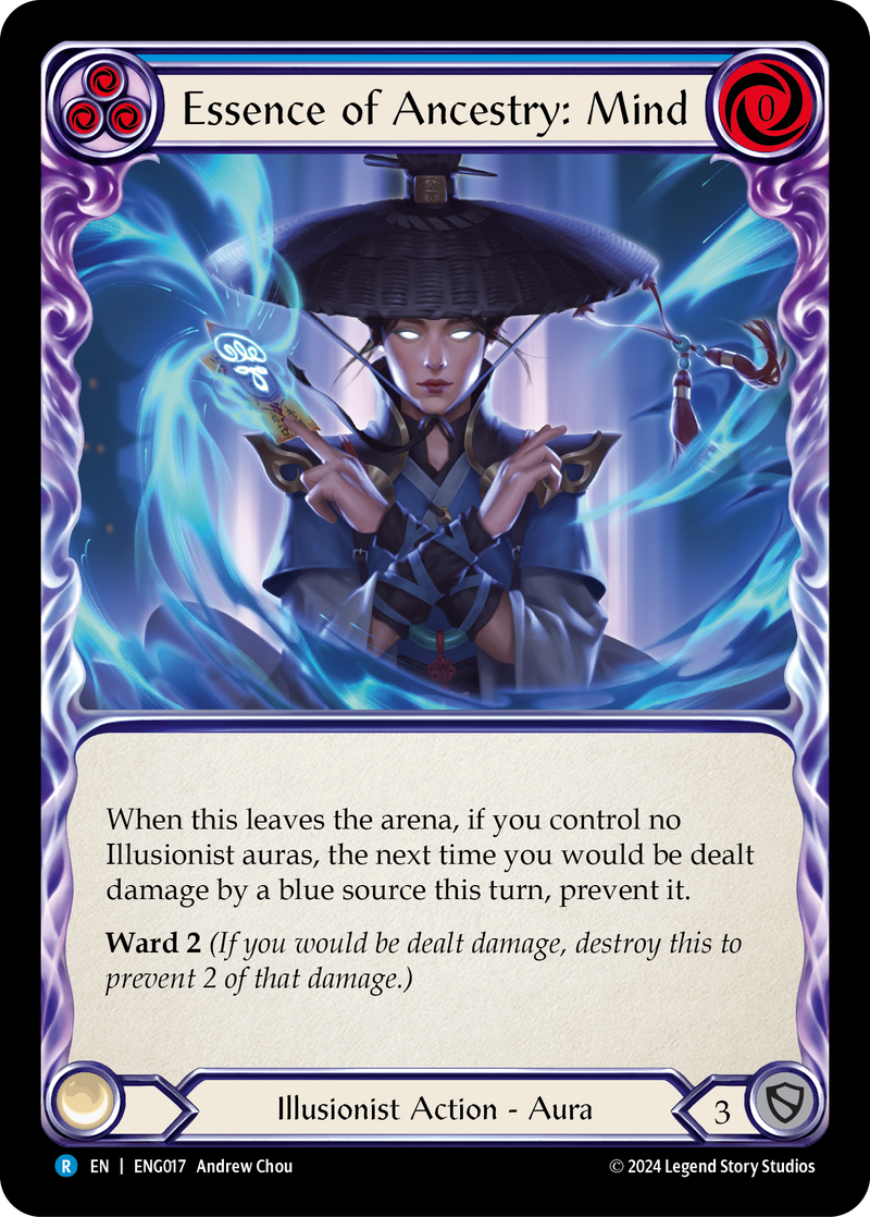 Essence of Ancestry: Mind (ENG017) [Blitz Deck: Part the Mistveil - Enigma]