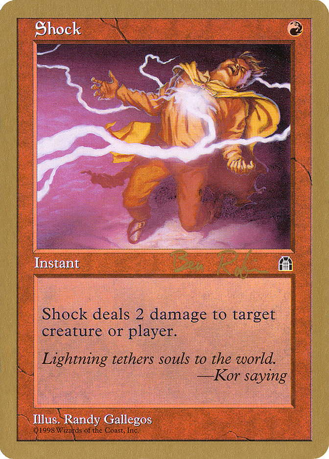 Shock - 1998 Ben Rubin (STH) [World Championship Decks]