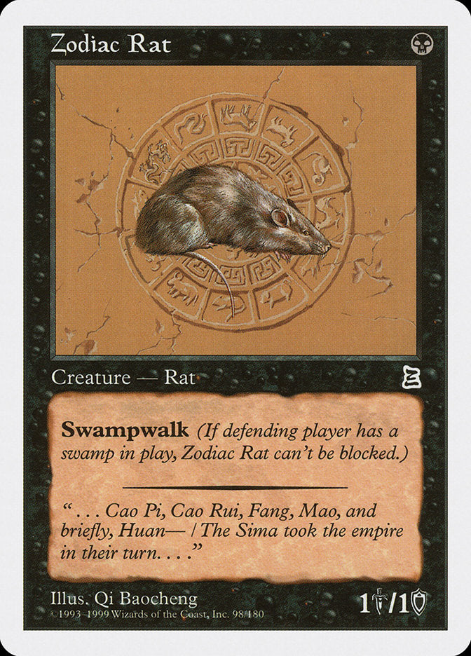 Zodiac Rat (98) [Portal Three Kingdoms]