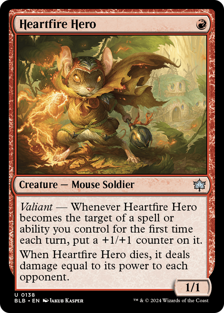 Heartfire Hero (138) [Bloomburrow]