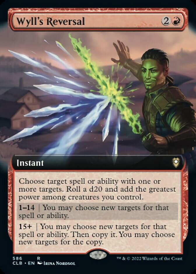 Wyll's Reversal (Extended Art) (586) [Commander Legends: Battle for Baldur's Gate]