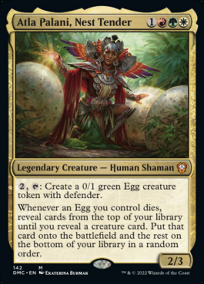 Atla Palani, Nest Tender (142) [Commander: Dominaria United]