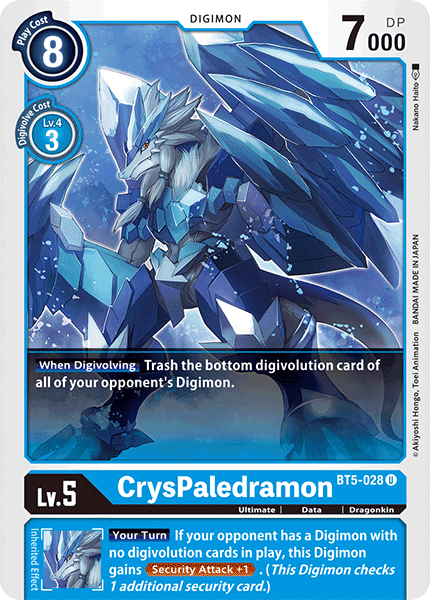 CrysPaledramon (BT5-028 U) [Battle of Omni]