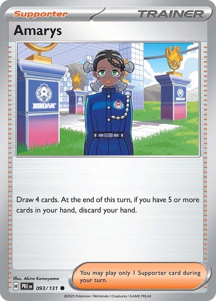 Amarys (093/131) [SV: Prismatic Evolutions]