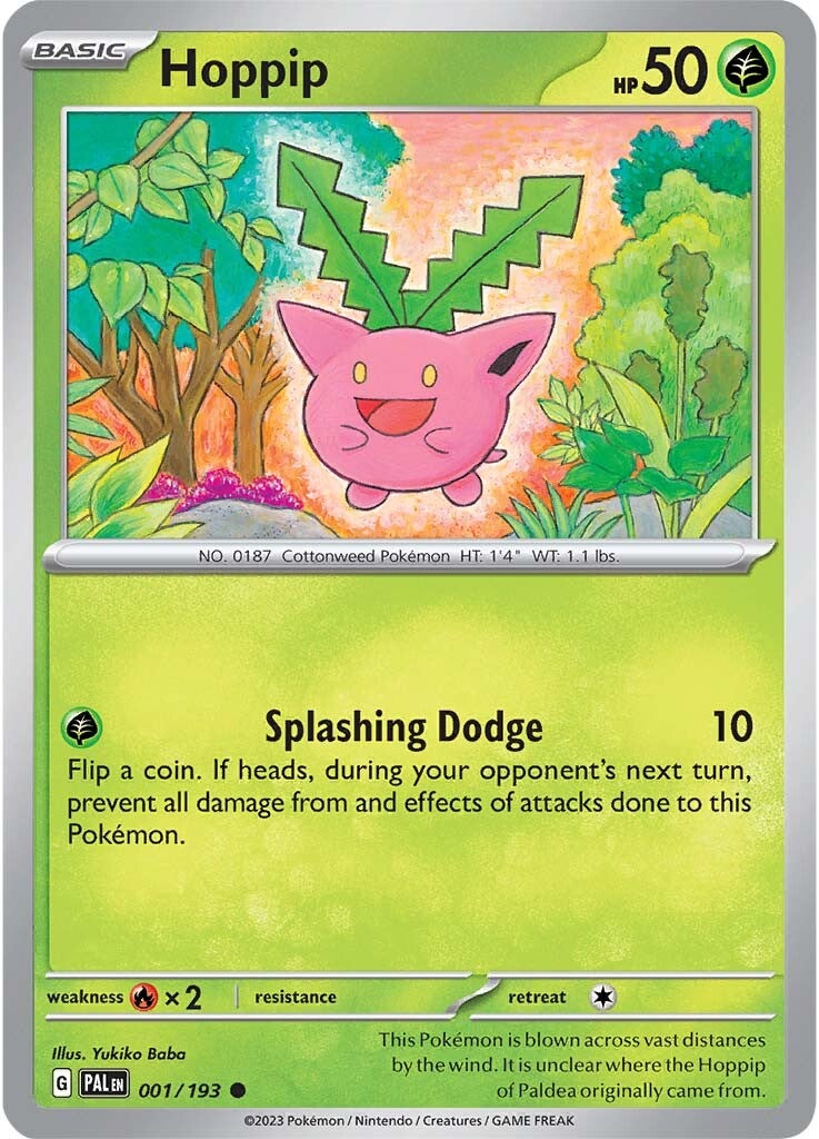 Hoppip (001/193) [SV02: Paldea Evolved]
