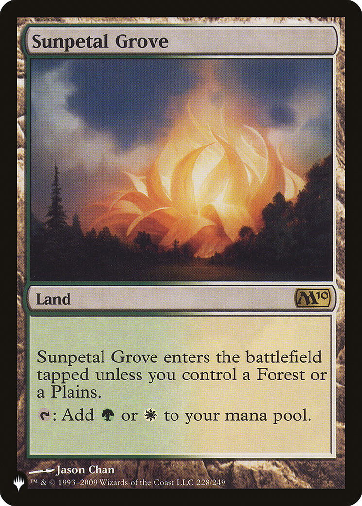 Sunpetal Grove (228/249) [The List Reprints]