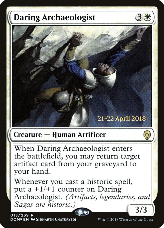 Daring Archaeologist (13) [Prerelease Cards]