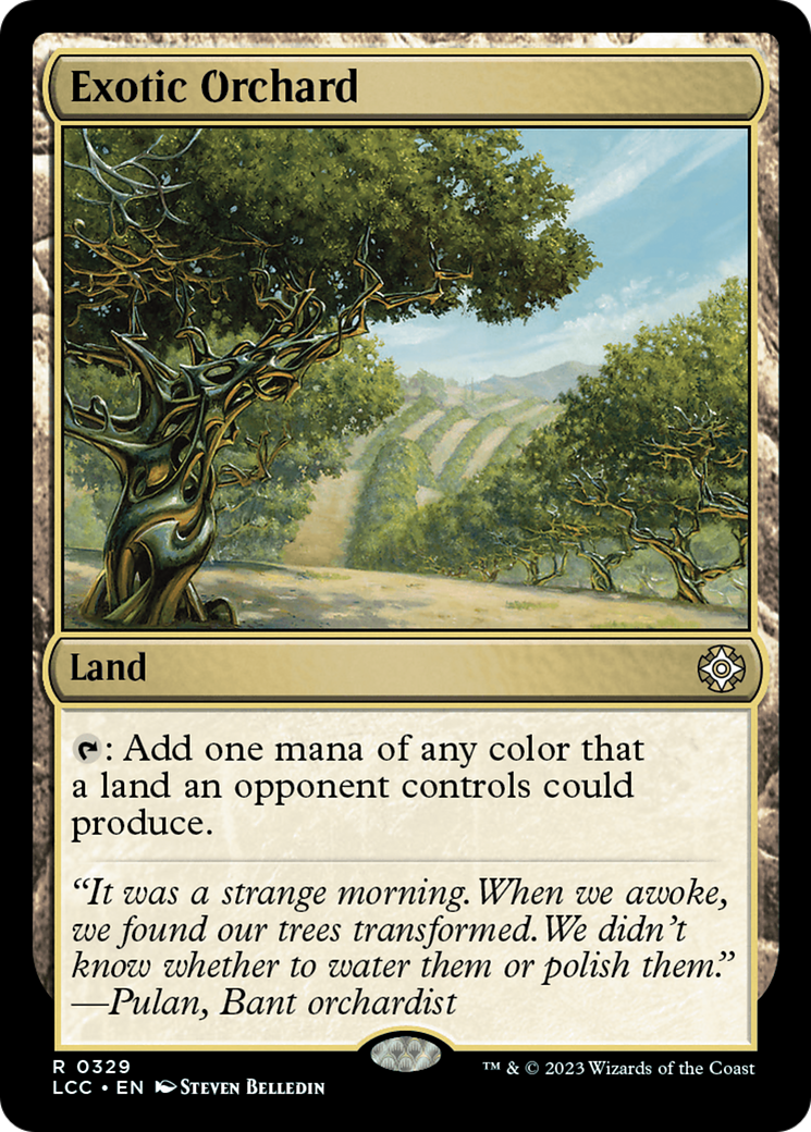 Exotic Orchard (329) [Commander: The Lost Caverns of Ixalan]
