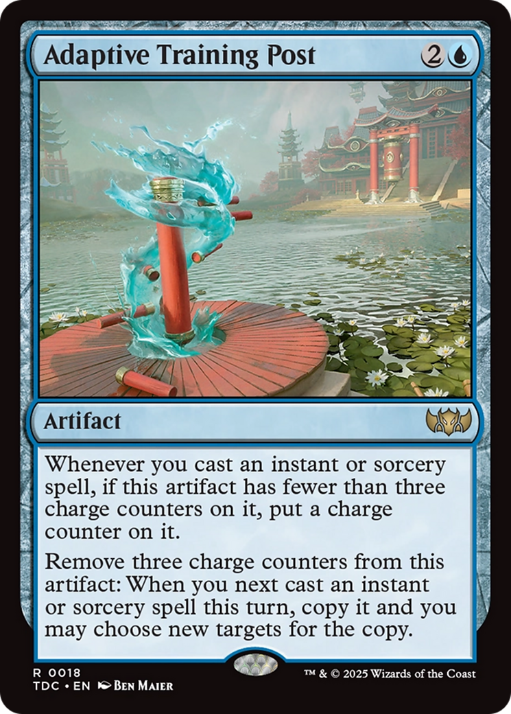 Adaptive Training Post (18) [Commander: Tarkir: Dragonstorm]