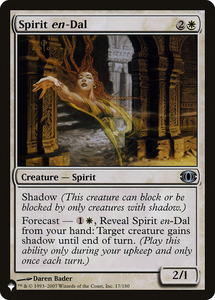Spirit en-Dal (17/180) [The List Reprints]