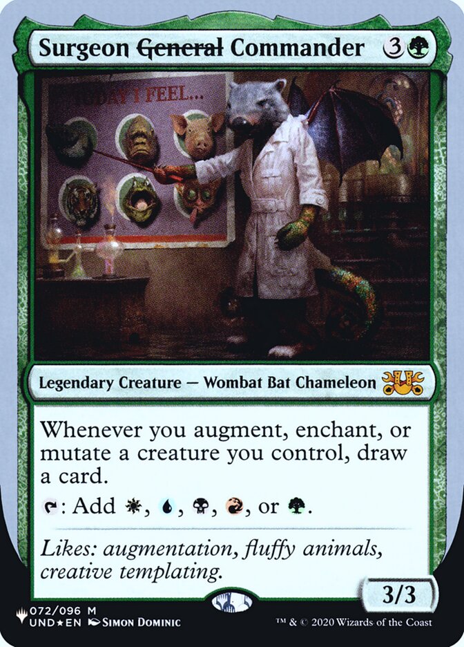 Surgeon ~General~ Commander (072/096) [The List Reprints]