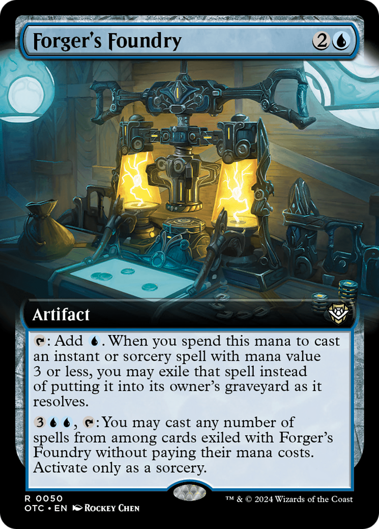 Forger's Foundry (Extended Art) (50) [Commander: Outlaws of Thunder Junction]