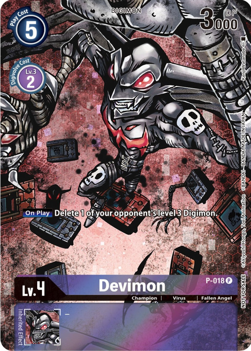 Devimon - P-018 (25th Special Memorial Pack) (P-018 P) [Digimon Promotion Cards]