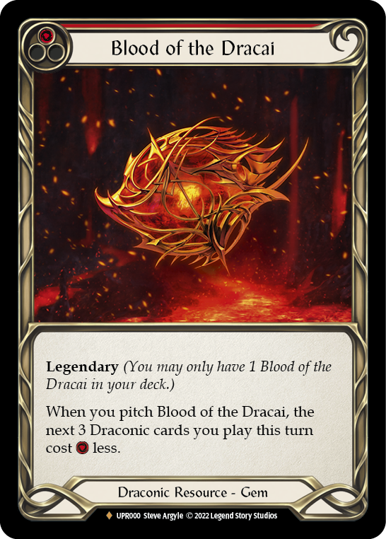 Blood of the Dracai (UPR000) [Uprising]