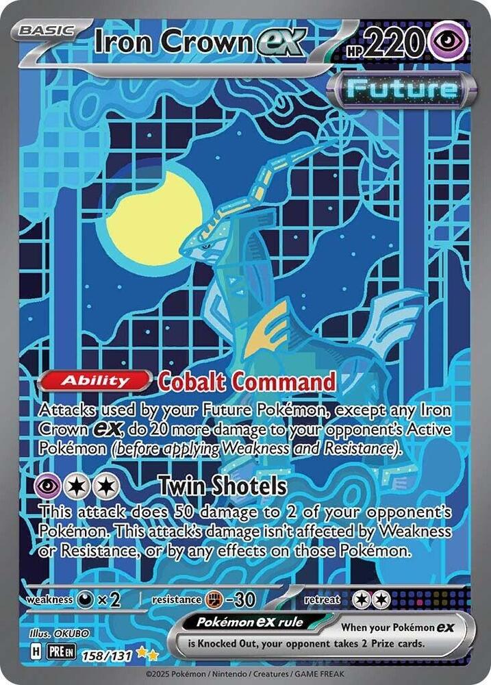 Iron Crown ex (158/131) [SV: Prismatic Evolutions]