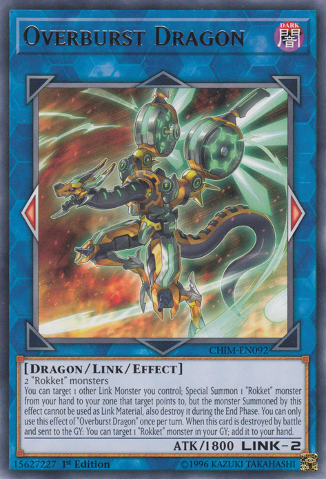 Overburst Dragon (CHIM-EN092) [Chaos Impact]