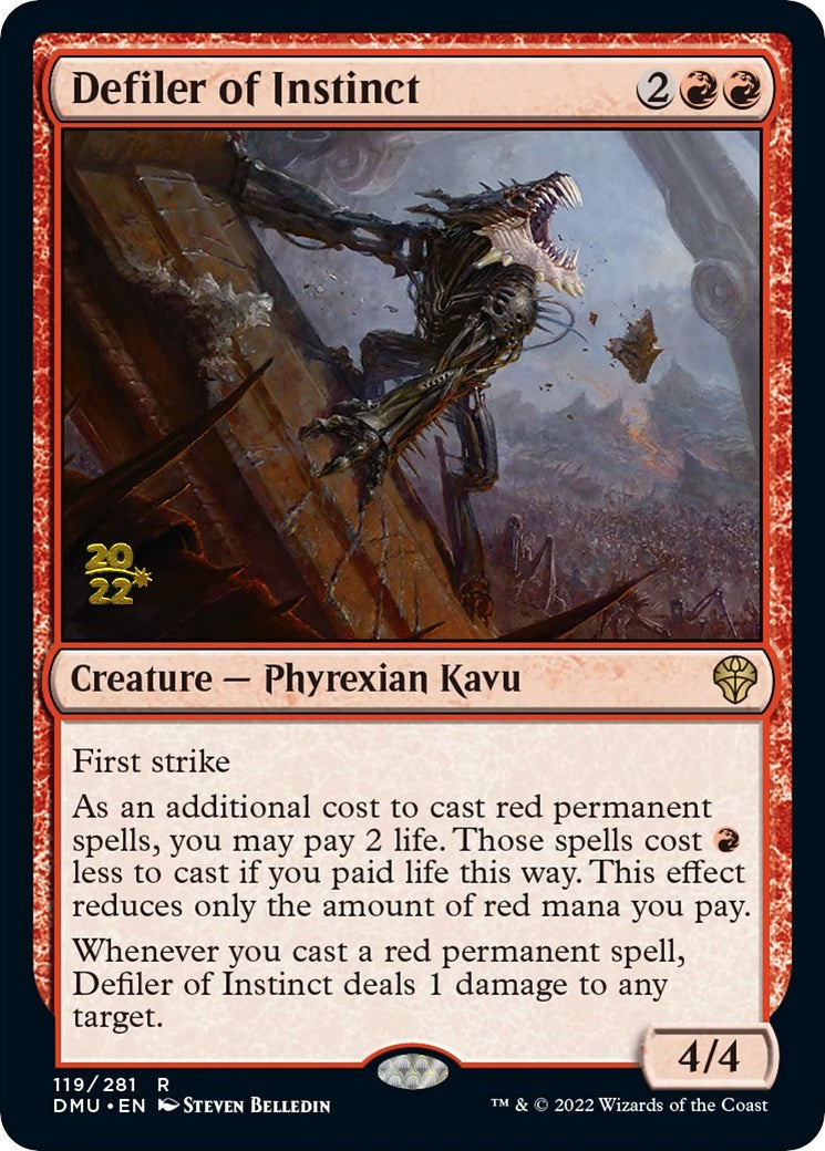 Defiler of Instinct (119) [Prerelease Cards]
