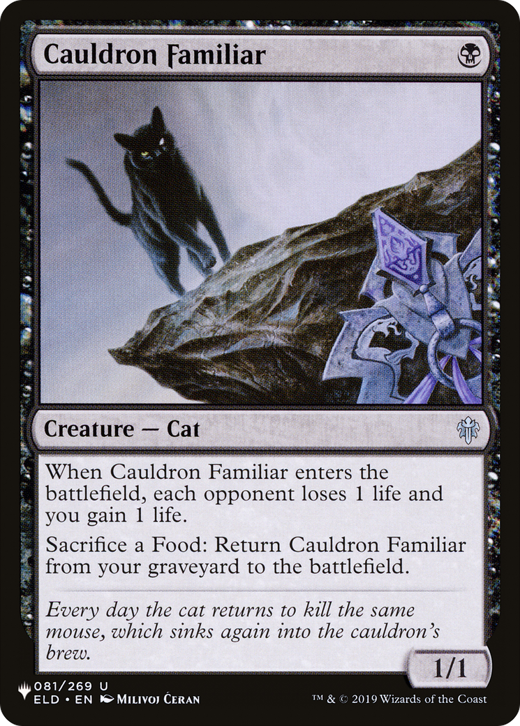Cauldron Familiar (081/269) [The List Reprints]