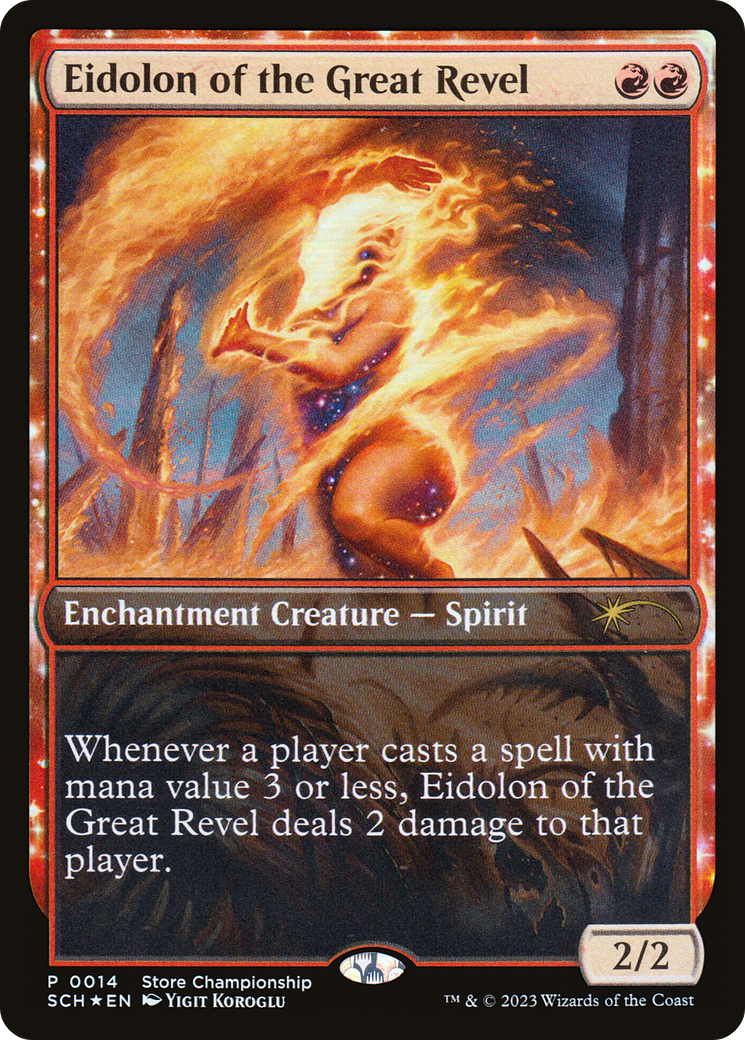 Eidolon of the Great Revel (Top 8) (14) [Game Day & Store Championship Promos]