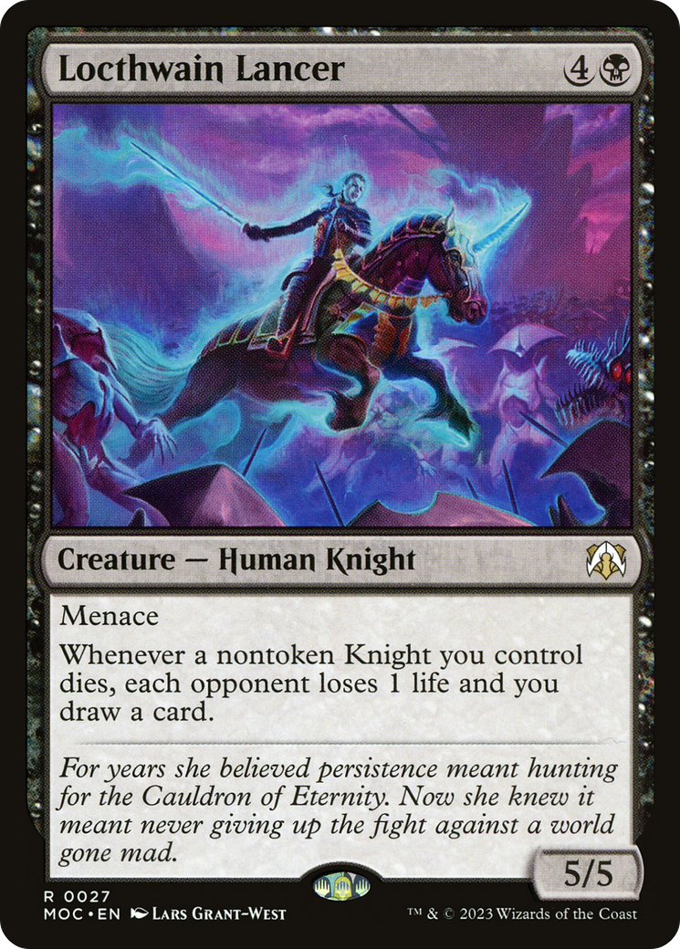Locthwain Lancer (27) [Commander: March of the Machine]