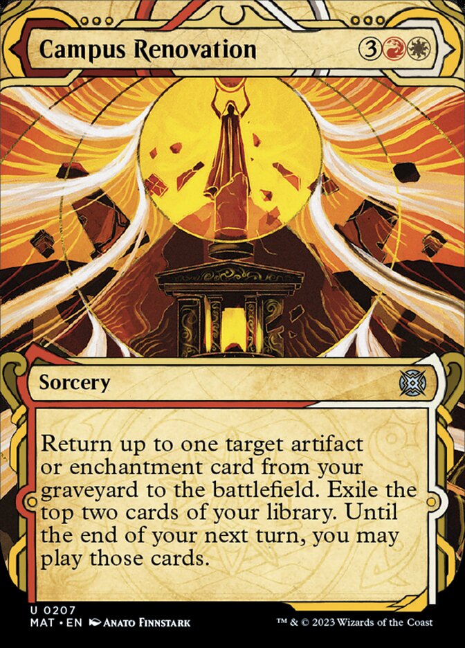 Campus Renovation (Halo Foil) (207) [March of the Machine: The Aftermath]