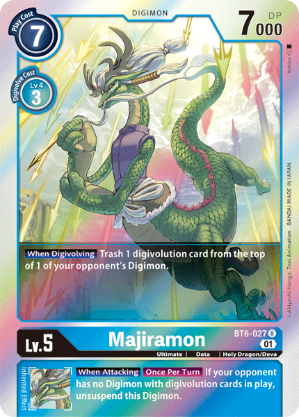 Majiramon (BT6-027 R) [Double Diamond]