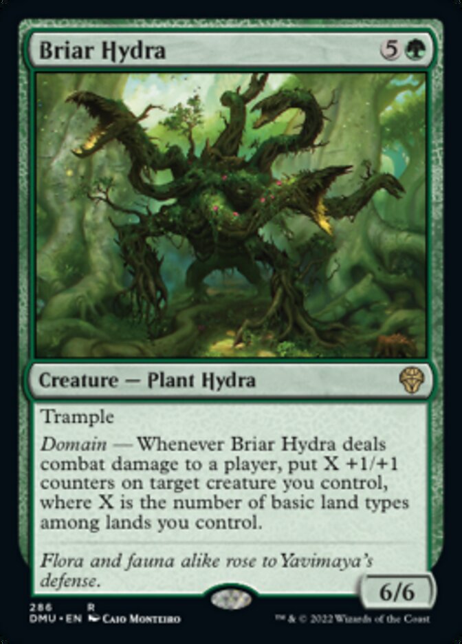 Briar Hydra (286) (286) [Dominaria United]