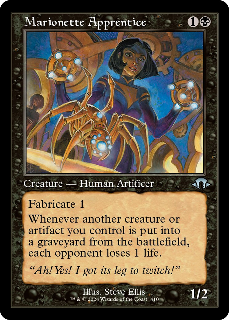 Marionette Apprentice (Retro Frame) (410) [Modern Horizons 3]