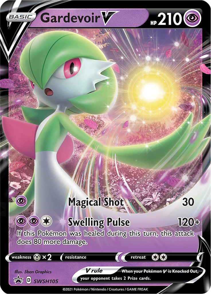 Gardevoir V - SWSH105 (SWSH105) [SWSH: Sword & Shield Promo Cards]