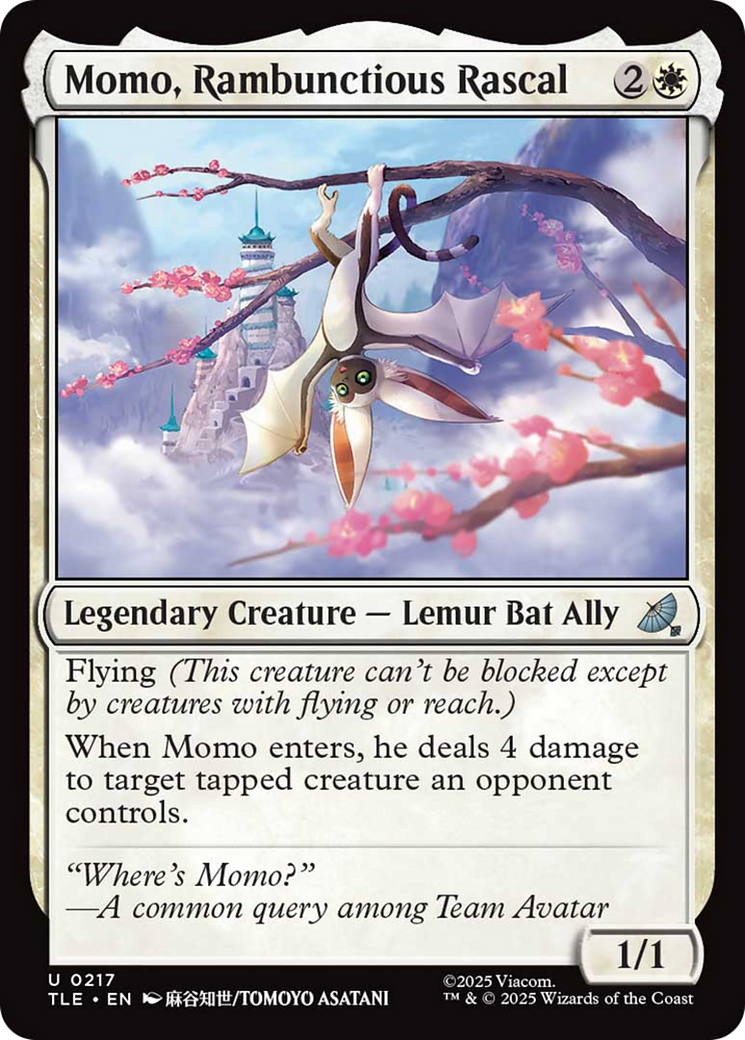 Momo, Rambunctious Rascal (0217) (217) [Avatar: The Last Airbender: Eternal-Legal]
