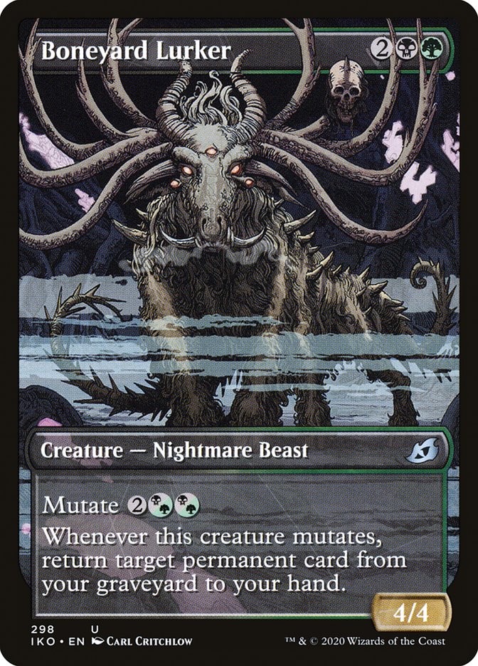 Boneyard Lurker (Showcase) (298) [Ikoria: Lair of Behemoths]