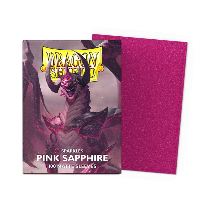 Dragon Shield: Standard 100ct Sleeves - Pink Sapphire