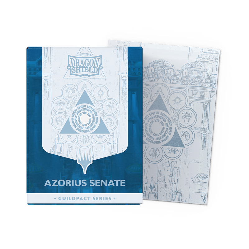 Dragon Shield: Magic The Gathering: Guildpact Series: Matte Dual Art: Aaorius Senate (100CT)