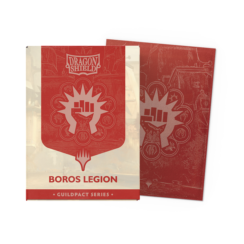 Dragon Shield: Magic The Gathering: Guildpact Series: Matte Dual Art: Boros Legion (100CT)