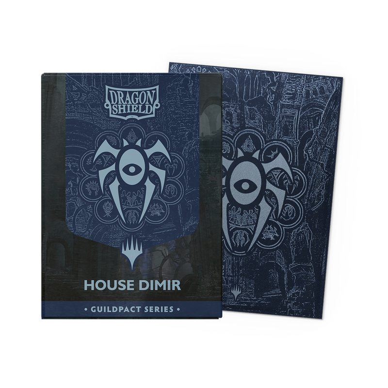 Dragon Shield: Magic The Gathering: Guildpact Series: Matte Dual Art: House Dimir (100CT)