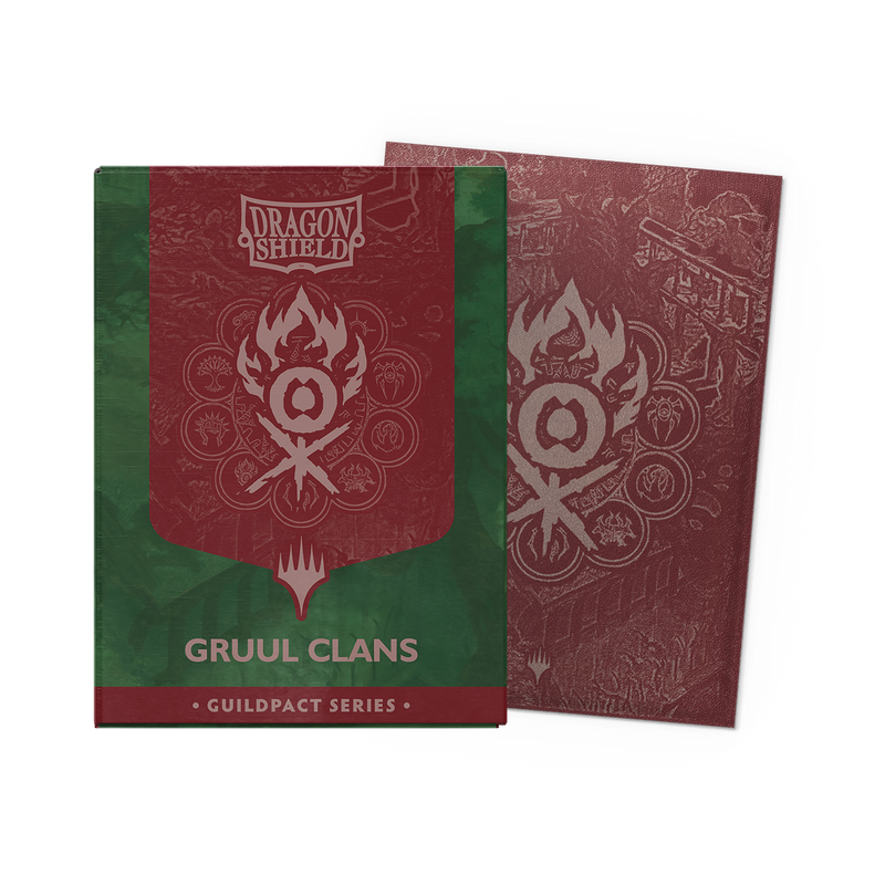 Dragon Shield: Magic The Gathering: Guildpact Series: Matte Dual Art: Gruul Clans (100CT)