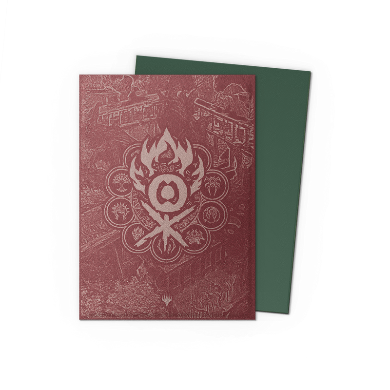 Dragon Shield: Magic The Gathering: Guildpact Series: Matte Dual Art: Gruul Clans (100CT)