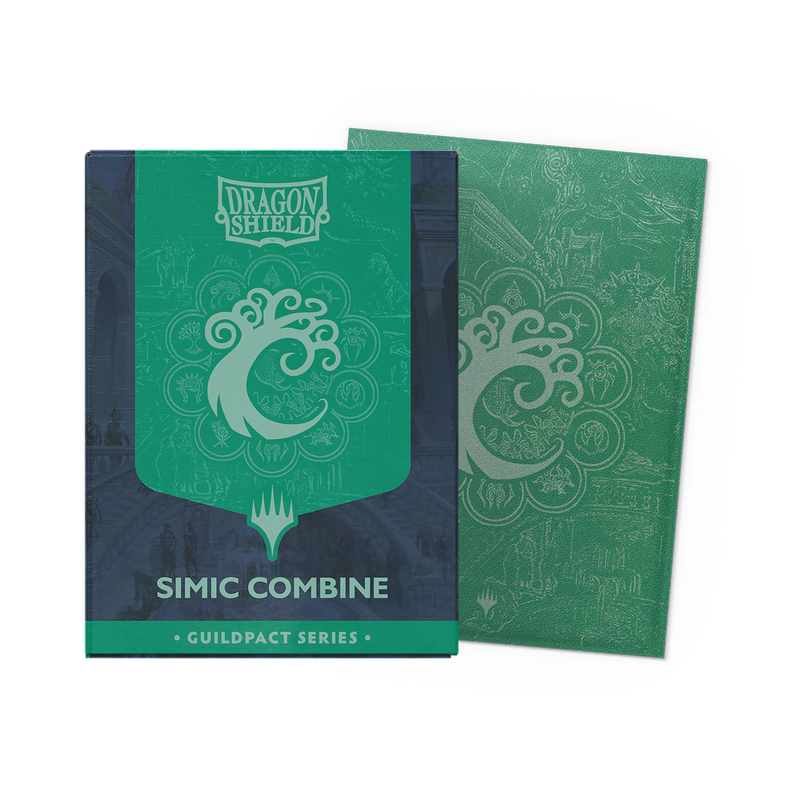 Dragon Shield: Magic The Gathering: Guildpact Series: Matte Dual Art: Simic Combine (100CT)