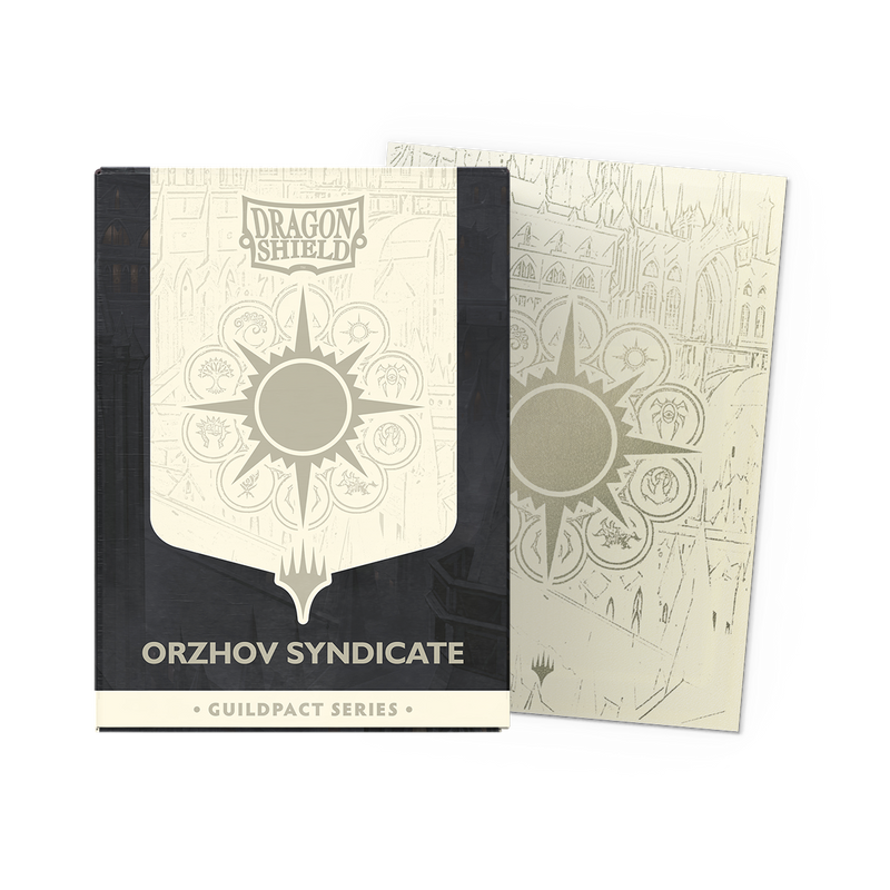 Dragon Shield: Magic The Gathering: Guildpact Series: Matte Dual Art: Orzhov Syndicate (100CT)