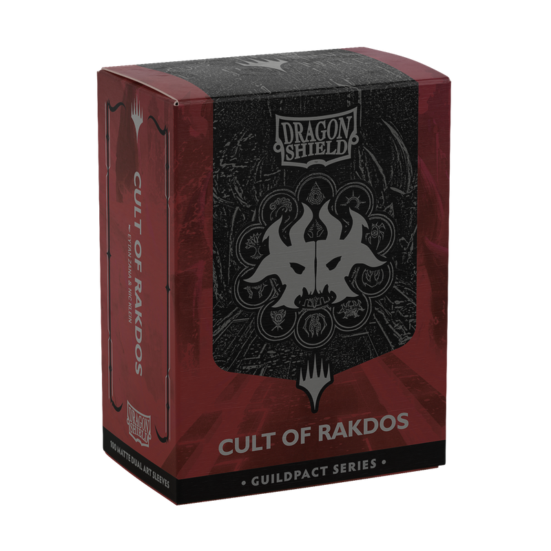 Dragon Shield: Magic The Gathering: Guildpact Series: Matte Dual Art: Cult of Rakdos (100CT)