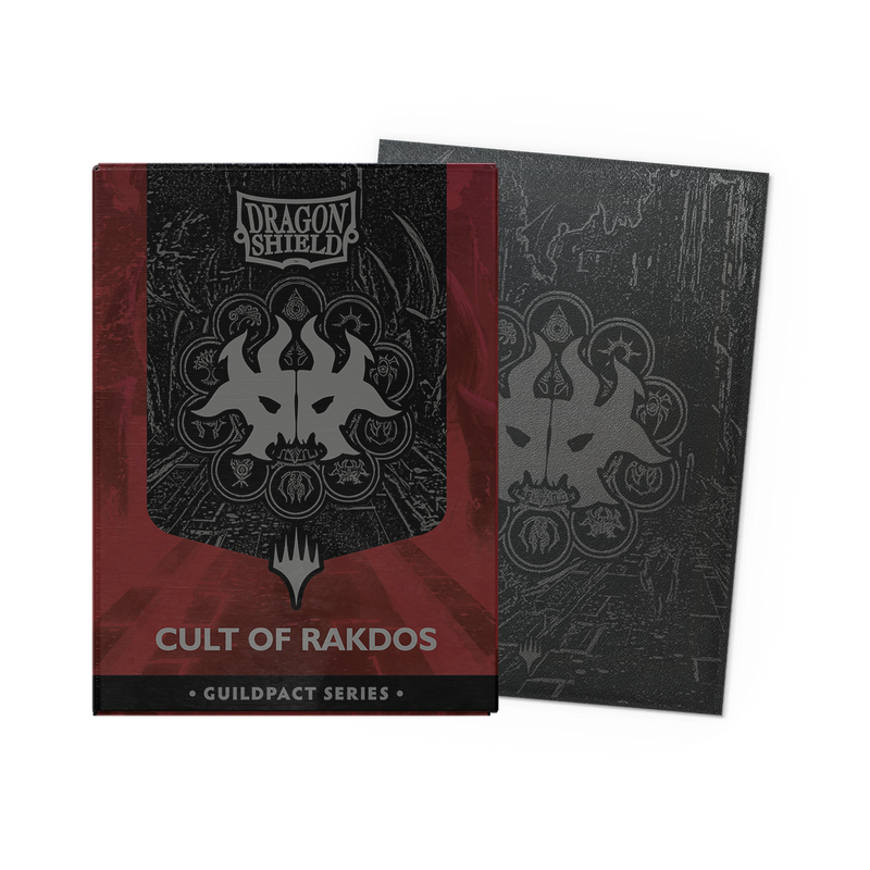 Dragon Shield: Magic The Gathering: Guildpact Series: Matte Dual Art: Cult of Rakdos (100CT)