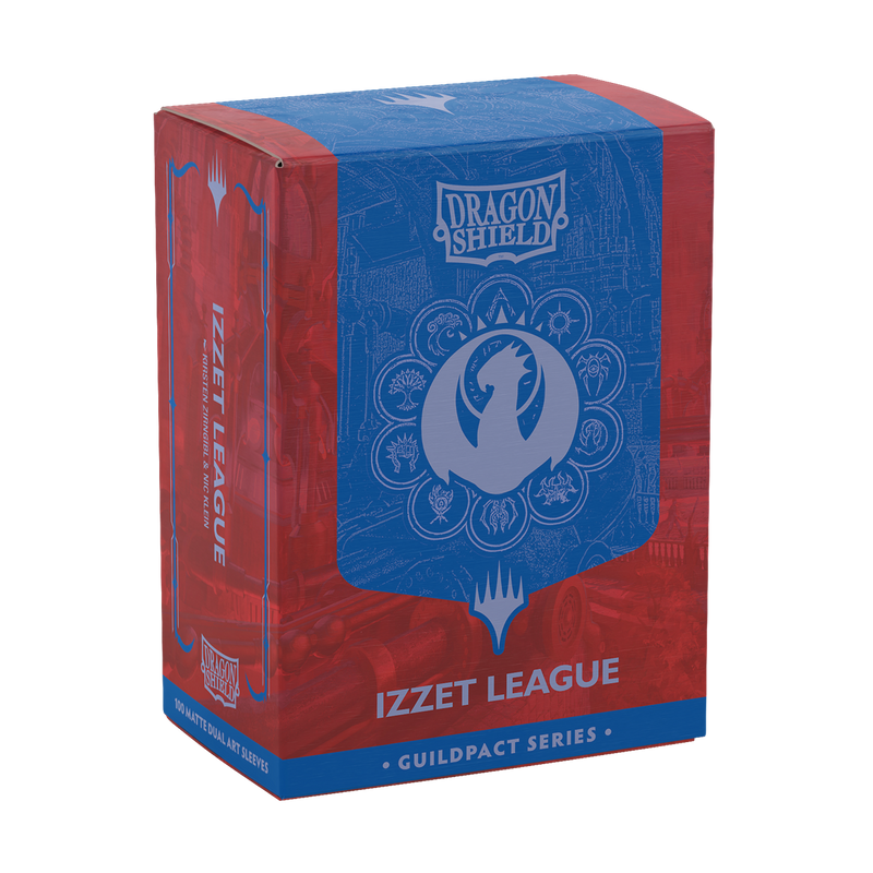 Dragon Shield: Magic The Gathering: Guildpact Series: Matte Dual Art: Izzet League (100CT)