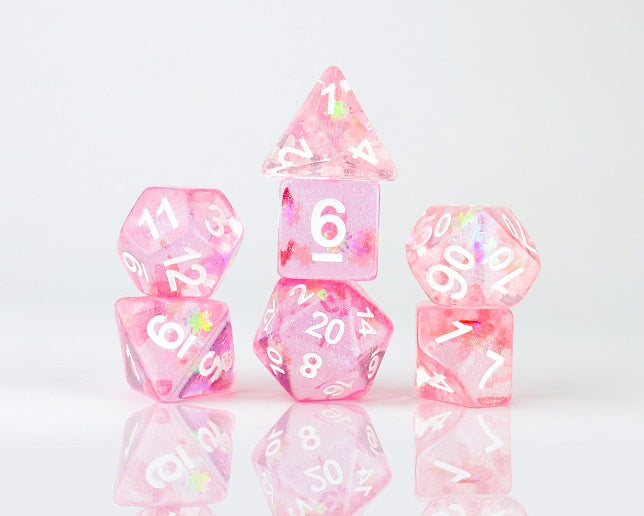 Sirius Dice: Celestial - Autumn Dawn 7 Piece Dice Set