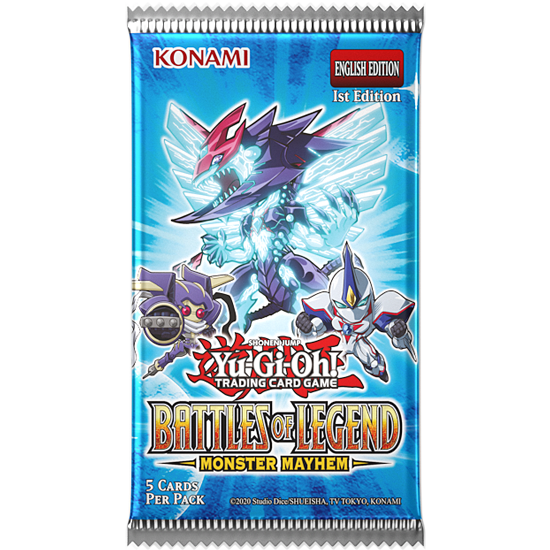 Battles of Legend: Monster Mayhem - Booster Pack (1st Edition)
