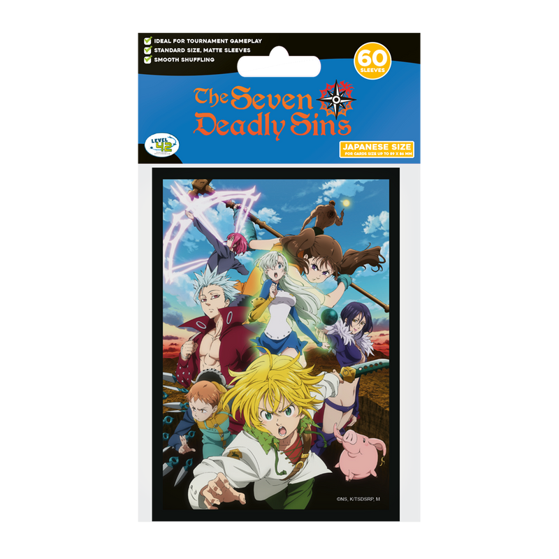 Officially Licensed Seven Deadly Sins - Battle Team - Japanese Sleeves