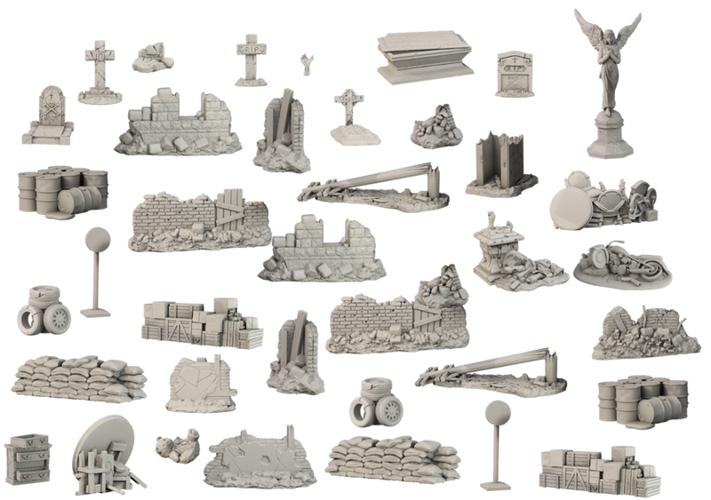 Terrain Crate: Battlefield Ruins