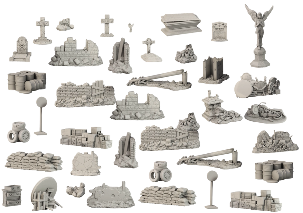 Terrain Crate: Battlefield Ruins