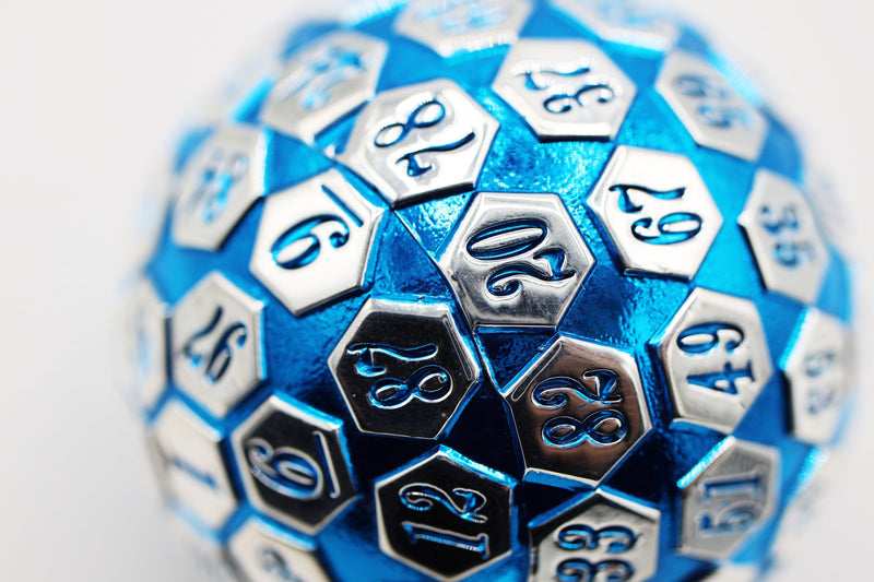 45mm Metal D100 - Blue & Silver